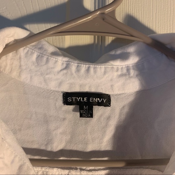 Cropped Button Up - Picture 2 of 3